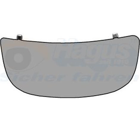 Sticla oglinda. oglinda retrovizoare exterioara - Van Wezel-4394834 - Van Wezel-4394834