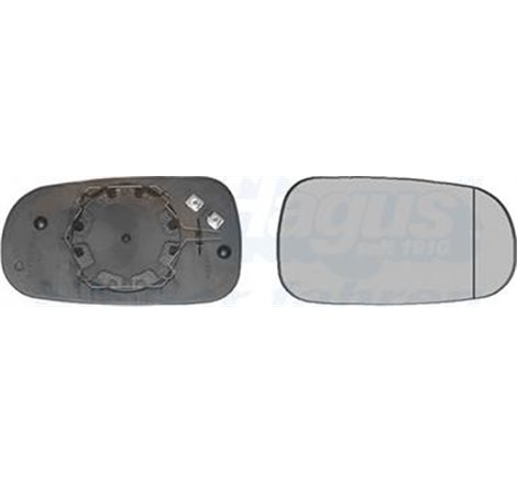 Sticla oglinda. oglinda retrovizoare exterioara - Van Wezel-4730838 - Van Wezel-4730838