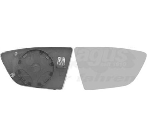 Sticla oglinda. oglinda retrovizoare exterioara - Van Wezel-4946838 - Van Wezel-4946838