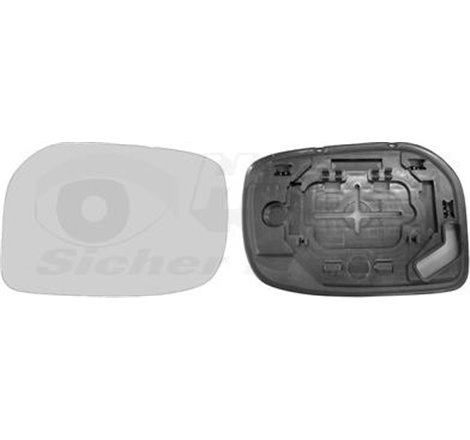 Sticla oglinda. oglinda retrovizoare exterioara - Van Wezel-5432831 - Van Wezel-5432831