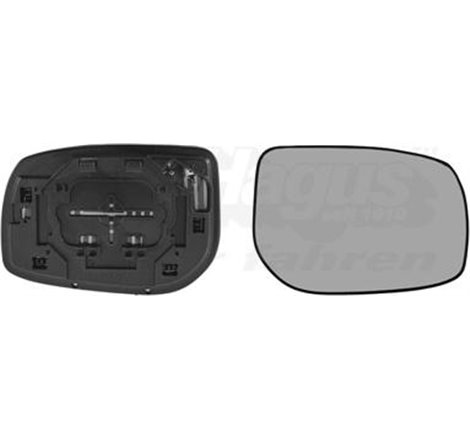 Sticla oglinda. oglinda retrovizoare exterioara - Van Wezel-5432838 - Van Wezel-5432838