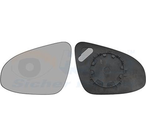 Sticla oglinda. oglinda retrovizoare exterioara - Van Wezel-5437831 - Van Wezel-5437831