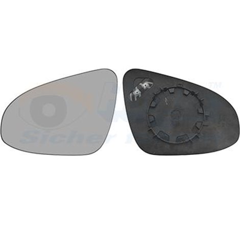 Sticla oglinda. oglinda retrovizoare exterioara - Van Wezel-5437837 - Van Wezel-5437837