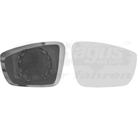 Sticla oglinda. oglinda retrovizoare exterioara - Van Wezel-5701832 - Van Wezel-5701832