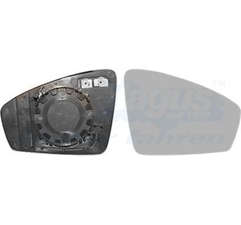 Sticla oglinda. oglinda retrovizoare exterioara - Van Wezel-5747838 - Van Wezel-5747838