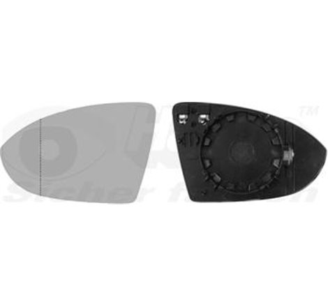 Sticla oglinda. oglinda retrovizoare exterioara - Van Wezel-5766837 - Van Wezel-5766837