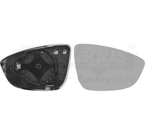 Sticla oglinda. oglinda retrovizoare exterioara - Van Wezel-5806838 - Van Wezel-5806838