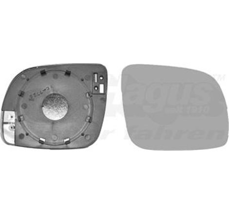 Sticla oglinda. oglinda retrovizoare exterioara - Van Wezel-5825838 - Van Wezel-5825838