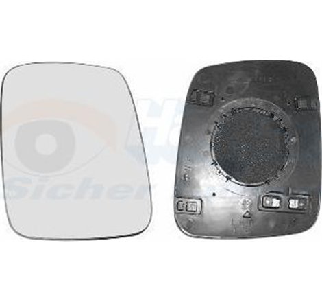 Sticla oglinda. oglinda retrovizoare exterioara - Van Wezel-5874836 - Van Wezel-5874836