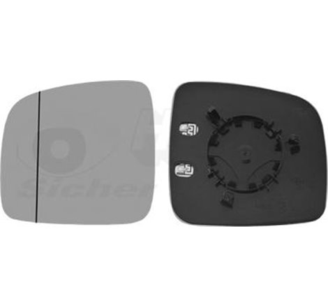 Sticla oglinda. oglinda retrovizoare exterioara - Van Wezel-5896837 - Van Wezel-5896837