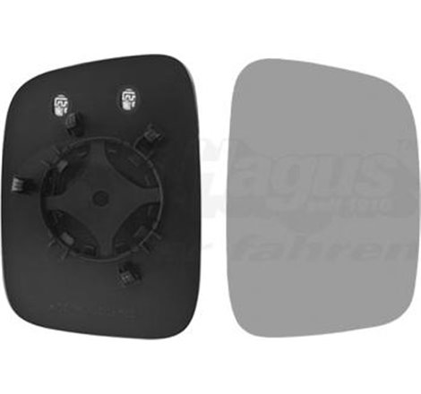 Sticla oglinda. oglinda retrovizoare exterioara - Van Wezel-5896838 - Van Wezel-5896838