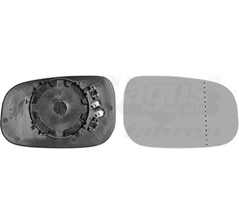 Sticla oglinda. oglinda retrovizoare exterioara - Van Wezel-5947838 - Van Wezel-5947838