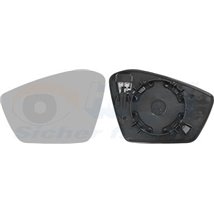 Sticla oglinda. oglinda retrovizoare exterioara - Van Wezel-7611837 - Van Wezel-7611837