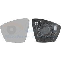 Sticla oglinda. oglinda retrovizoare exterioara - Van Wezel-7643837 - Van Wezel-7643837