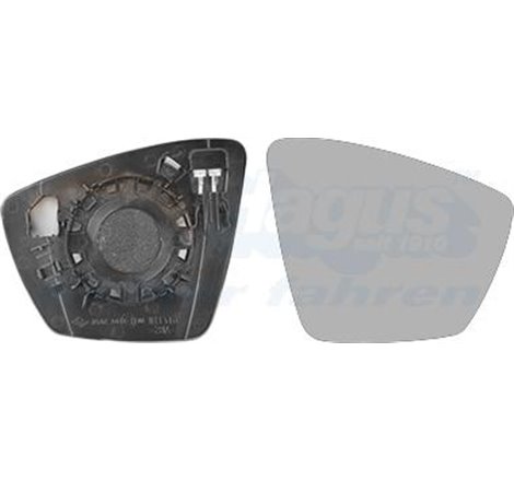 Sticla oglinda. oglinda retrovizoare exterioara - Van Wezel-7643838 - Van Wezel-7643838