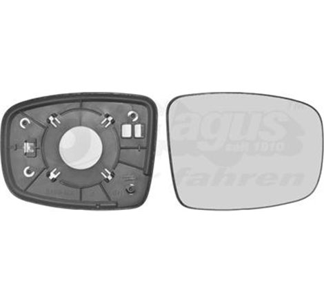 Sticla oglinda. oglinda retrovizoare exterioara - Van Wezel-8208834 - Van Wezel-8208834