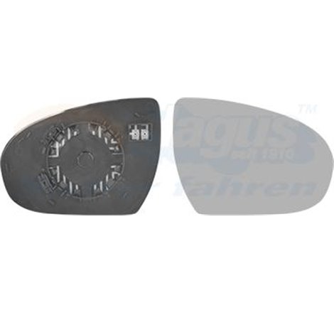 Sticla oglinda. oglinda retrovizoare exterioara - Van Wezel-8264838 - Van Wezel-8264838