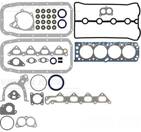 Set garnituri motor DAEWOO LANOS. NUBIRA 1.6 02.97- - Victor Reinz-01-53305-01