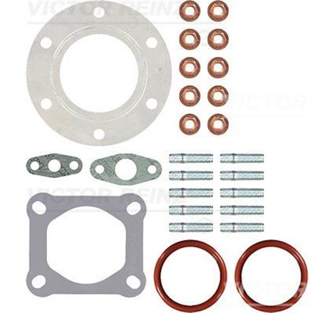 Set montaj Turbo MERCEDES O 303. O 403. O 404. OH. TOURISMO O 350. CLAAS JAGUAR OM401.970-OM445.935 01.70- - Victor Reinz-04-100