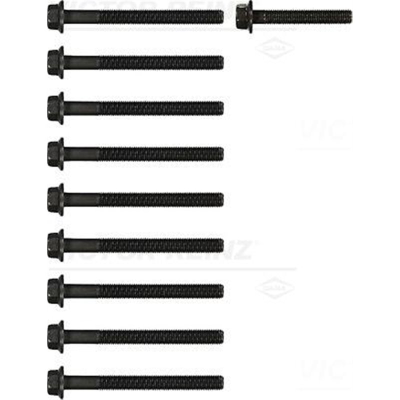 HEAD buloane Fiat Cinquecento. PANDA. UNO 0.9 020AA.020. 146A.084. 170A1.000. 170A1.046 80 - Victor Reinz-14-32092-02