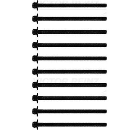 cpl. suruburi cap Vauxhall Agila. Corsa 1.0 12V. mot.X10XE-96-00 - Victor Reinz-14-32132-01