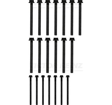 kpl.śrub cilindru cap VOLKSWAGEN - Victor Reinz-14-32193-01
