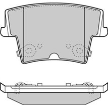 Set placute frana,frana disc - Blue Print-ADA104205