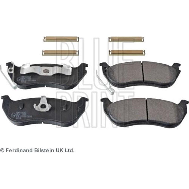 Set placute frana,frana disc - Blue Print-ADA104260