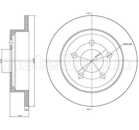 Disc frana - Blue Print-ADA104308
