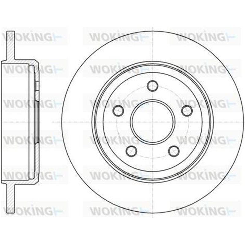 Disc frana - Blue Print-ADA104310