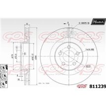 Disc frana - Blue Print-ADA104317