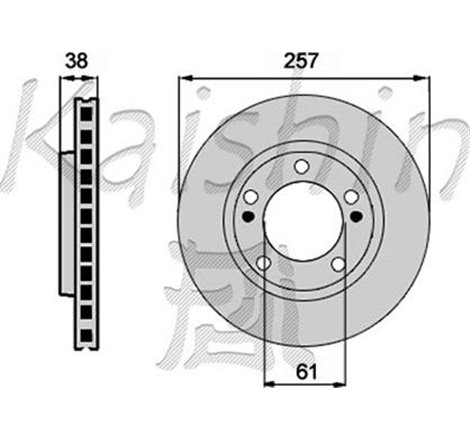 Disc frana - Blue Print-ADA104325
