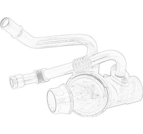 Cooling system thermostat 85°C. in housing VOLVO S80 II. V70 III. XC60 I. XC70 II 2.4D 03.06-02.17 - Volvo-31368373