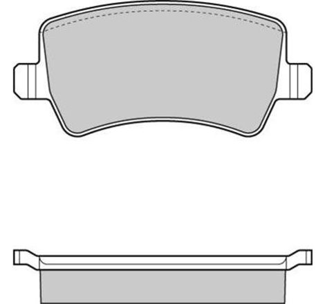 Set placute frana,frana disc - Volvo-32300257