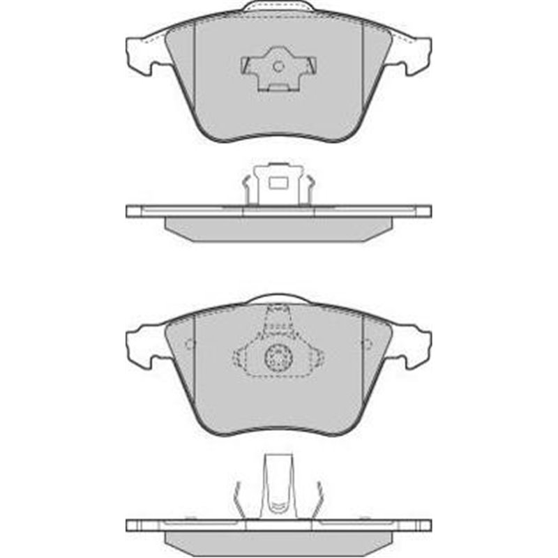 Set placute frana,frana disc - Volvo-32373149