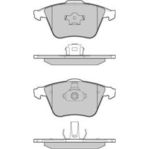 Set placute frana,frana disc - Volvo-32373149