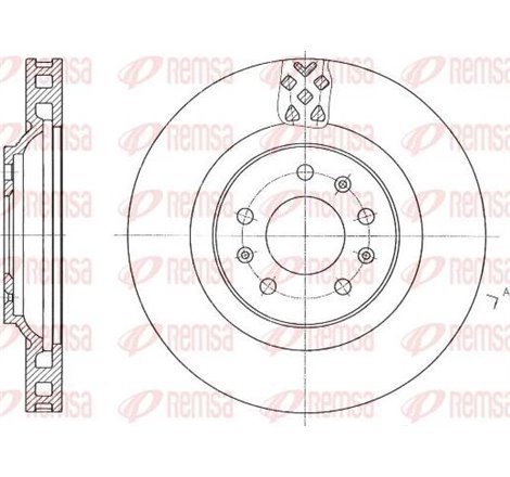 Disc frana - Blue Print-ADA104345
