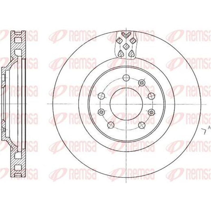 Disc frana - Blue Print-ADA104345