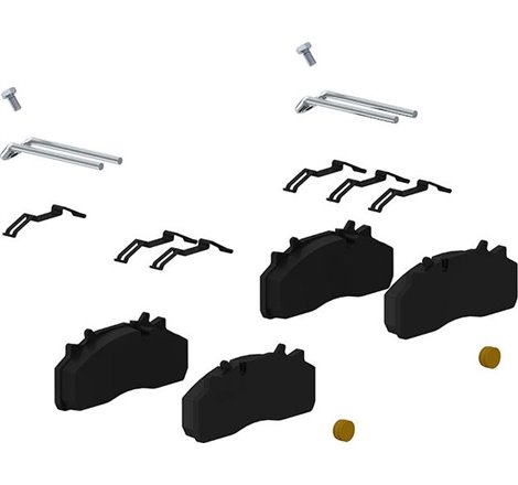 Set placute frana,frana disc - WABCO-12999737VT