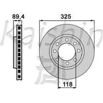 Disc frana - Blue Print-ADA104348