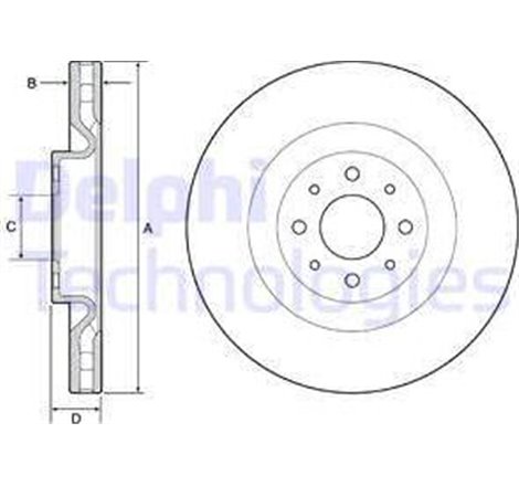 Disc frana - Blue Print-ADA104364