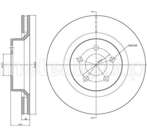 Disc frana - Blue Print-ADA104368
