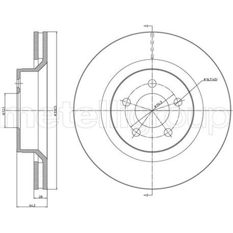 Disc frana - Blue Print-ADA104368