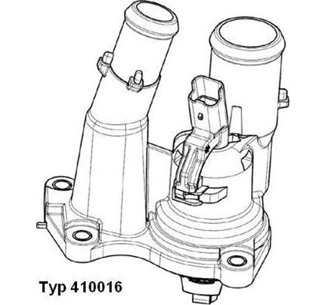 Termostat,lichid racire - WAHLER-410016.98D
