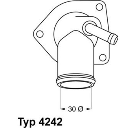 Termostat,lichid racire - WAHLER-4242.92D