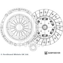 Set ambreiaj - Blue Print-ADBP300109