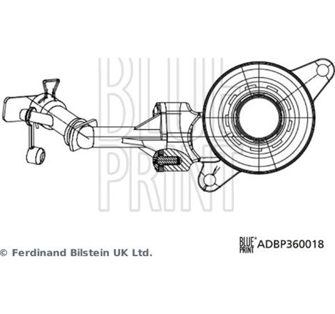 Rulment de presiune, ambreiaj - Blue Print-ADBP360018