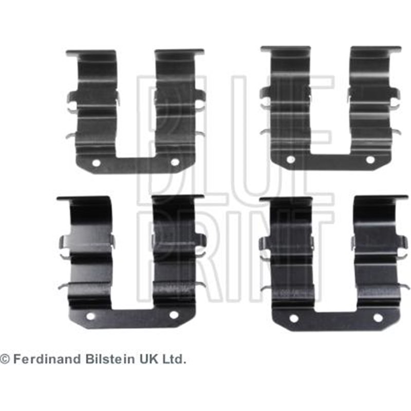 Set accesorii, placute frana - Blue Print-ADG048606