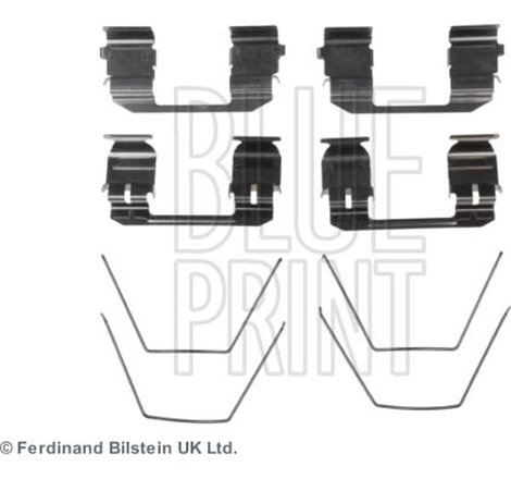 Set accesorii, placute frana - Blue Print-ADH248605
