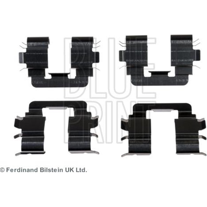 Set accesorii, placute frana - Blue Print-ADN148600